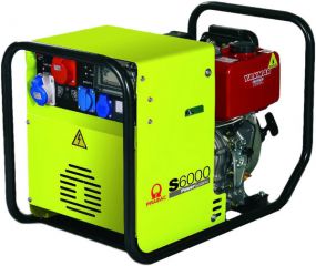 Дизельный генератор Pramac S6000 (24L) 400V